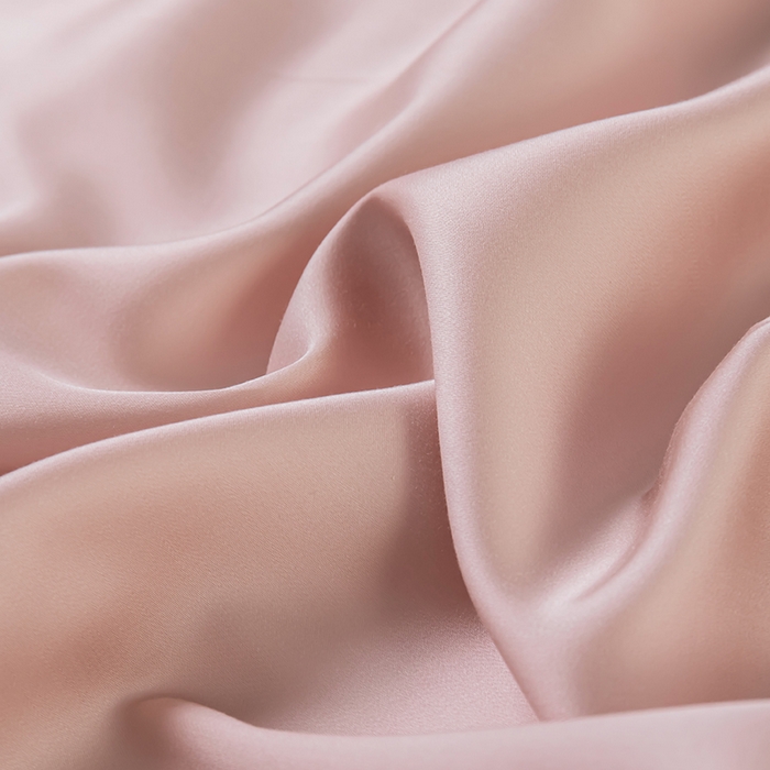 91家纺网 家纺一手货源 找家纺 金喜 2025新款高档100支全棉枕套纯棉宽边枕头套枕头罩 白桃粉