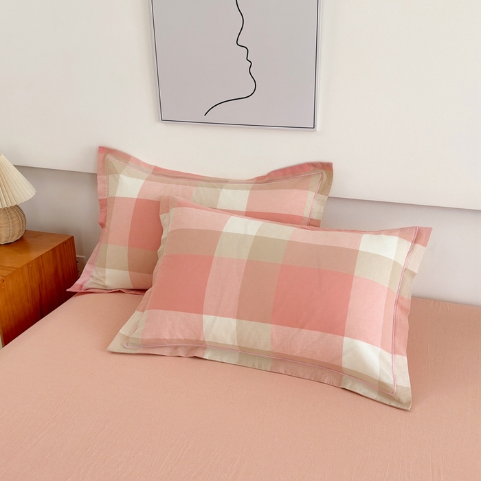 91家纺网 家纺一手货源 找家纺 价格下调三沁2025最新A类大豆纤维全棉色织水洗棉夏被四件套夏凉被空调被子无印良品 米夕玉咖