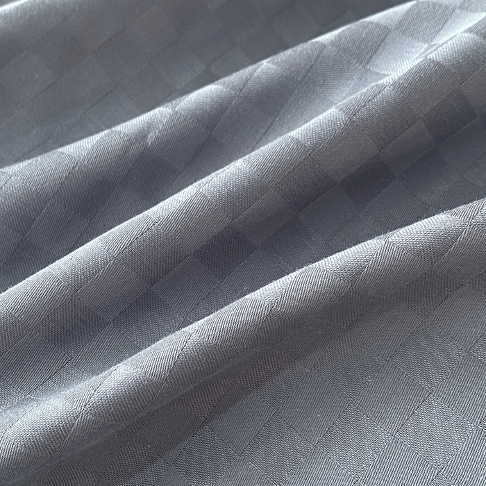 91家纺网 家纺一手货源 找家纺 金鑫汇 2025新款纯色提花三件套 深灰