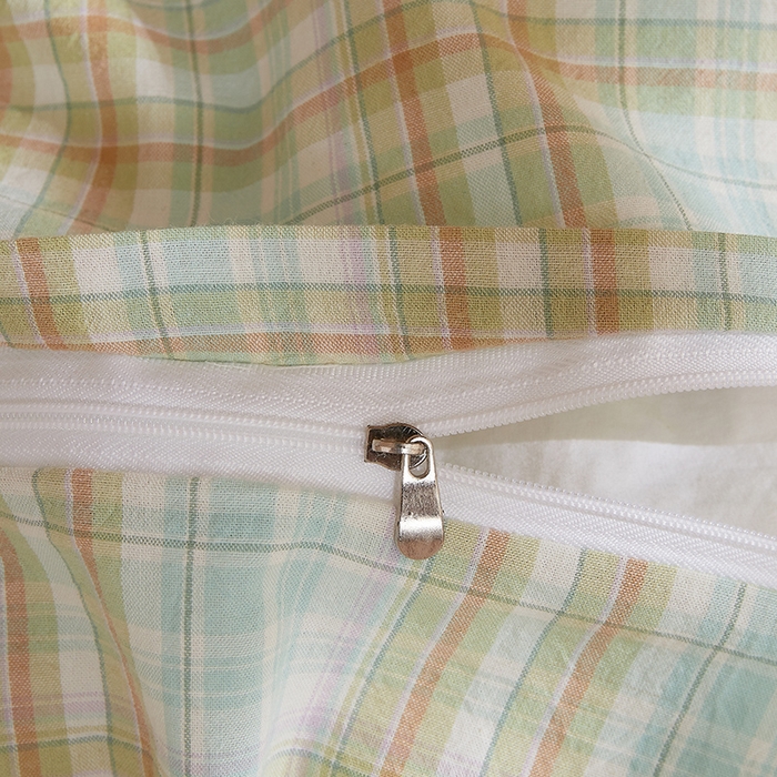 91家纺网 家纺一手货源 找家纺 DoDo 兜兜 2025新款全棉纯棉水洗棉学生三件套【可定做尺寸】    曼达-绿