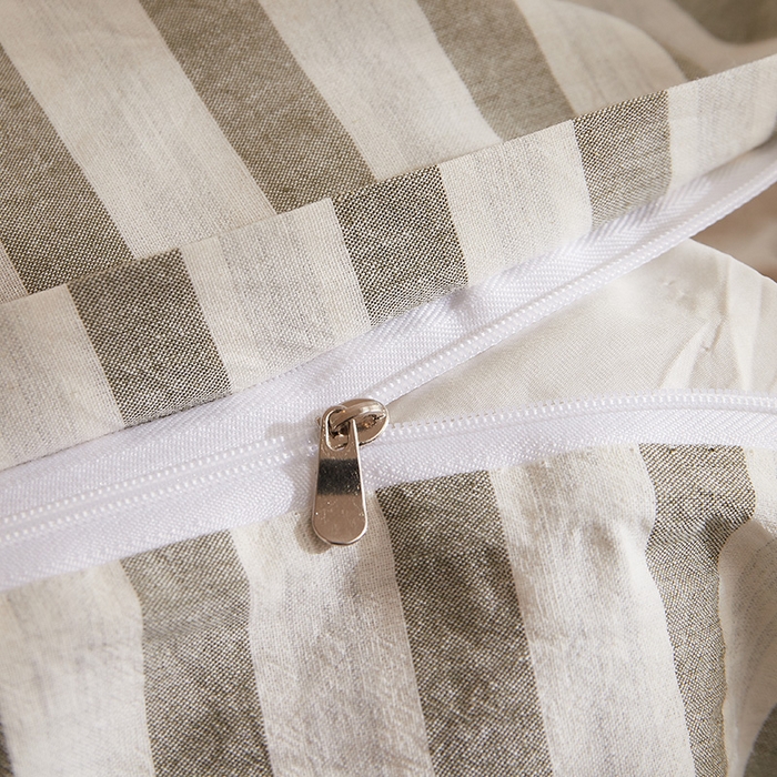 91家纺网 家纺一手货源 找家纺 DoDo 兜兜 2025新款全棉纯棉水洗棉四件套【可定做尺寸】 北辰-灰