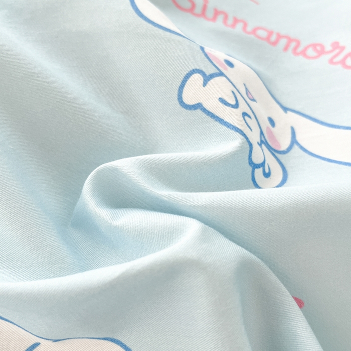 91家纺网 家纺一手货源 找家纺 暮思家居 2025新款三丽鸥授权全棉少女印花系列学生宿舍三件套四件套 星星玉桂狗