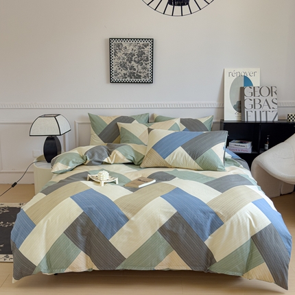 （总）耀悦家纺 2025新款13070全棉印花四件套