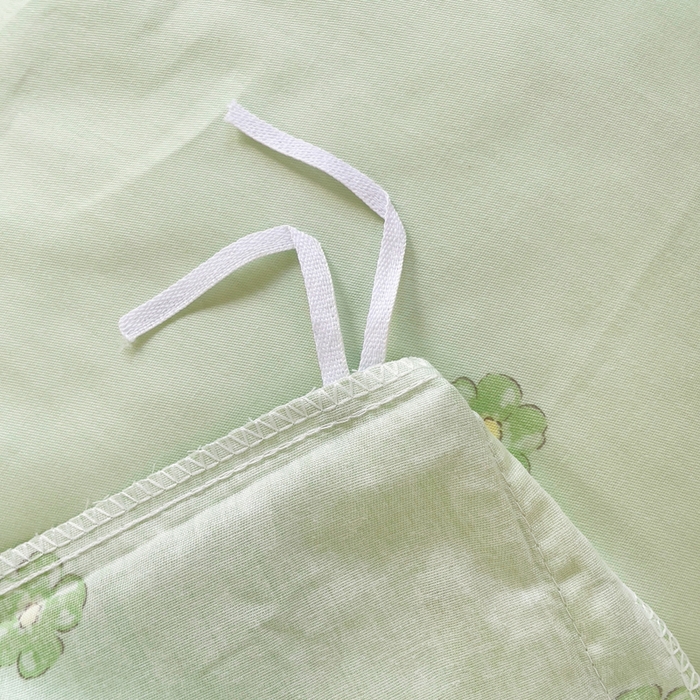 91家纺网 家纺一手货源 找家纺 铭博家纺 2025新款直播爆款全棉纯棉四件套 吊边一字绣工艺款四件套 荏苒花间