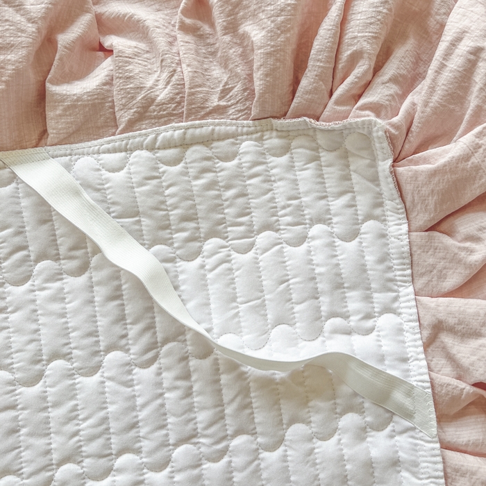 91家纺网 家纺一手货源 找家纺 恋尚 2025新款木棉蕾丝床裙单品床裙床裙单件-泡芙（控价135起） 泡芙-清新玉