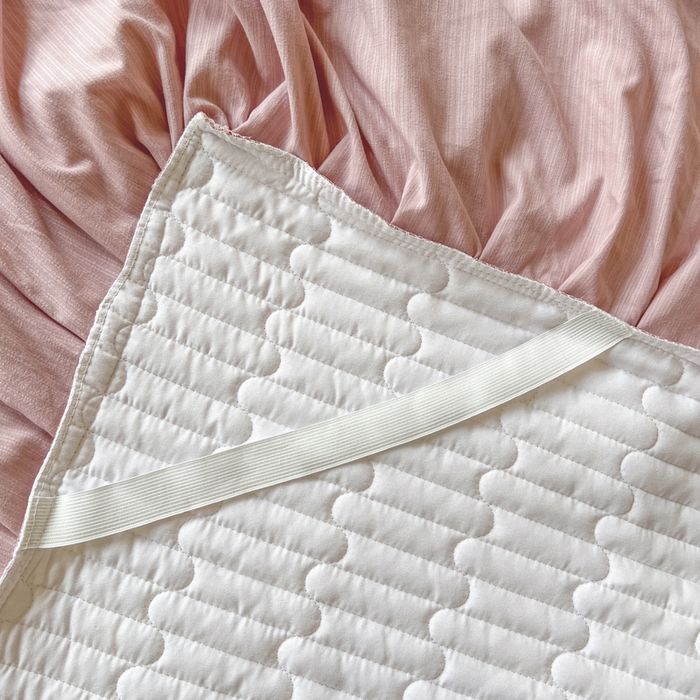 91家纺网 家纺一手货源 找家纺 恋尚 2025新款木棉蕾丝床裙单品床裙床裙单件-泡芙（控价135起） 泡芙-豆沙