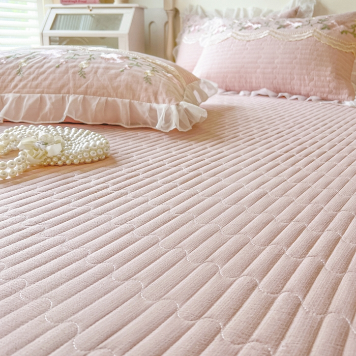 91家纺网 家纺一手货源 找家纺 （总）恋尚 2025新款木棉蕾丝床裙单品床裙床裙单件-泡芙（控价135起）