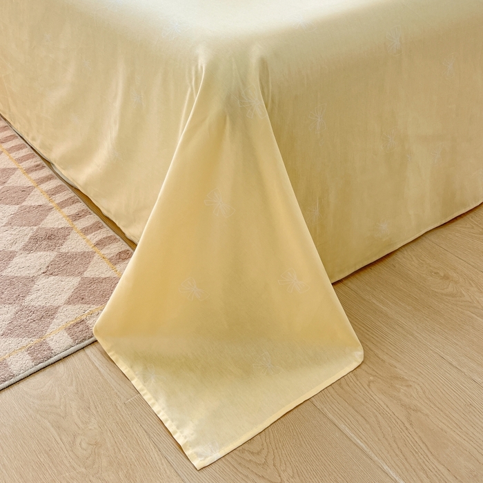 91家纺网 家纺一手货源 找家纺 （总）梧桐家居 2025爆款毛巾绣皱皱双层纱四件套安娜花园安娜花园系列