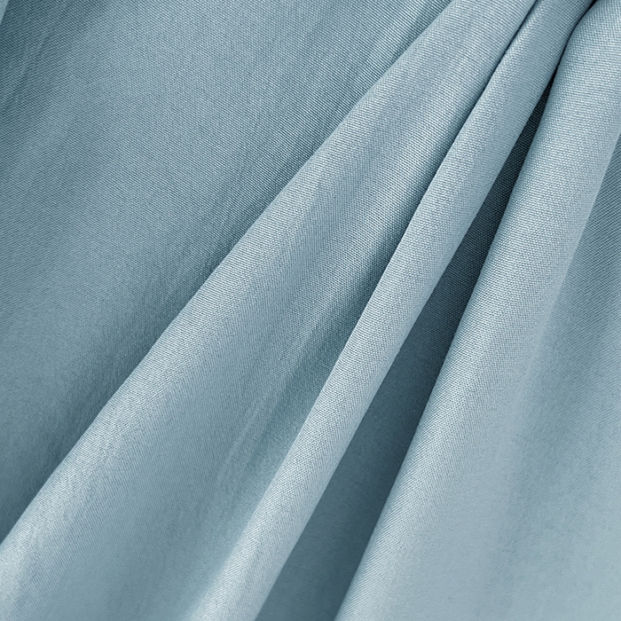 91家纺网 家纺一手货源 找家纺 彩韵家纺 2025新款柔软云感水洗m床单系列 奶油蓝