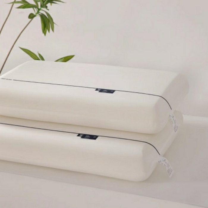 91家纺网 家纺一手货源 找家纺 澜昕  酒店民宿深睡慢回弹记忆枕0压枕学生宿舍枕头枕芯  一件定制 白色12cm 40*70cm一只