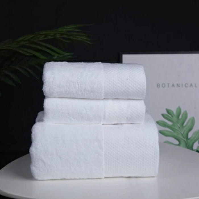 91家纺网 家纺一手货源 找家纺 澜昕 酒店宾馆专用浴巾民宿专用纯棉吸水白色柔软新款 一件定制 铂金缎浴巾80*160cm800g 1条