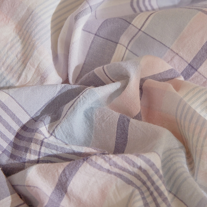 91家纺网 家纺一手货源 找家纺 DoDo 兜兜 2025新款全棉纯棉水洗棉学生三件套【可定做尺寸】    森沐-蓝