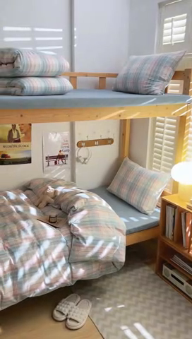 91家纺网 家纺一手货源 找家纺 DoDo 兜兜 2025新款全棉纯棉水洗棉学生三件套【可定做尺寸】    森沐-绿