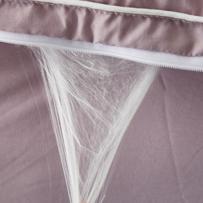 91家纺网 家纺一手货源 找家纺 喜糯糯 2025年新款春秋蛋白棉加厚款被子被芯四季被子被芯直播供货 香芋紫