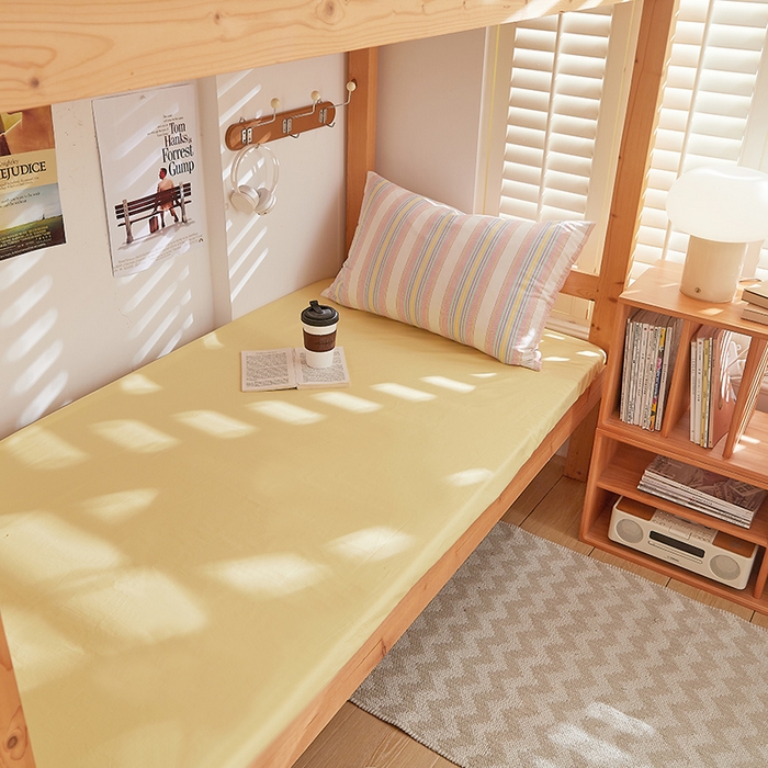 91家纺网 家纺一手货源 找家纺 DoDo 兜兜 2025新款全棉纯棉水洗棉学生三件套【可定做尺寸】    伊娃-黄蓝