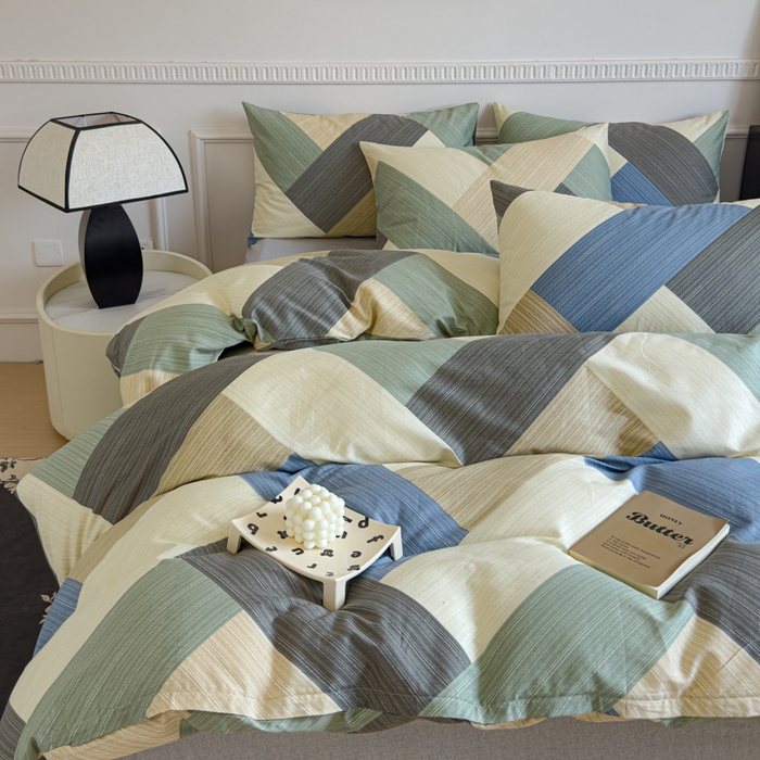 91家纺网 家纺一手货源 找家纺 （总）耀悦家纺 2025新款13070全棉印花四件套