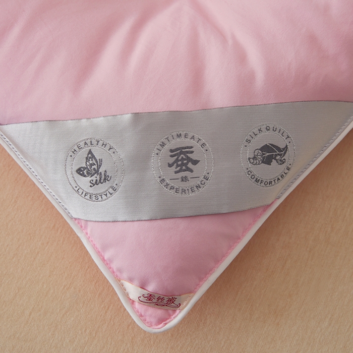 91家纺网 家纺一手货源 找家纺 喜糯糯 2025年新款春秋蛋白棉加厚款被子被芯四季被子被芯直播供货 樱花粉