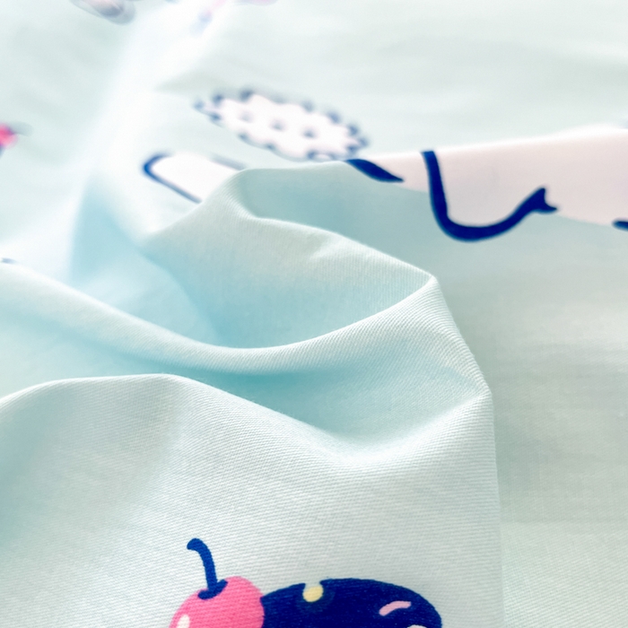 91家纺网 家纺一手货源 找家纺 暮思家居 2025新款三丽鸥授权全棉少女印花系列学生宿舍三件套四件套 奶牛大耳狗