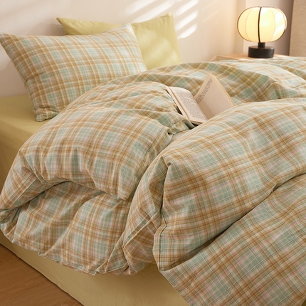 91家纺网 家纺一手货源 找家纺 （总）DoDo 兜兜 2025新款全棉纯棉水洗棉四件套【可定做尺寸】