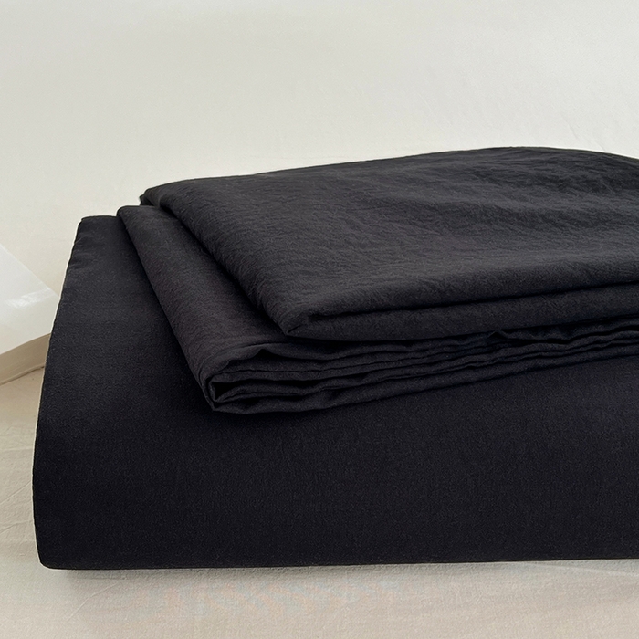 91家纺网 家纺一手货源 找家纺 卡迪熊家纺2025新款水洗m床单 绅士灰