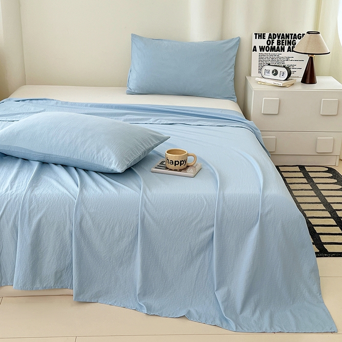 91家纺网 家纺一手货源 找家纺 （总）卡迪熊家纺2025新款木m双层纱床单