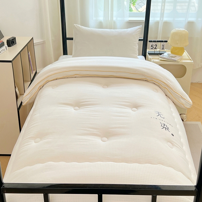 91家纺网 家纺一手货源 找家纺 （总）锦润家纺 2025新款华夫格无污染大豆被学生被