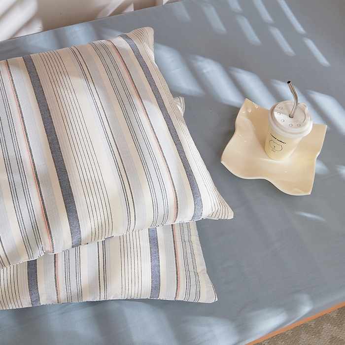 91家纺网 家纺一手货源 找家纺 DoDo 兜兜 2025新款全棉纯棉水洗棉学生三件套【可定做尺寸】    米拉-蓝