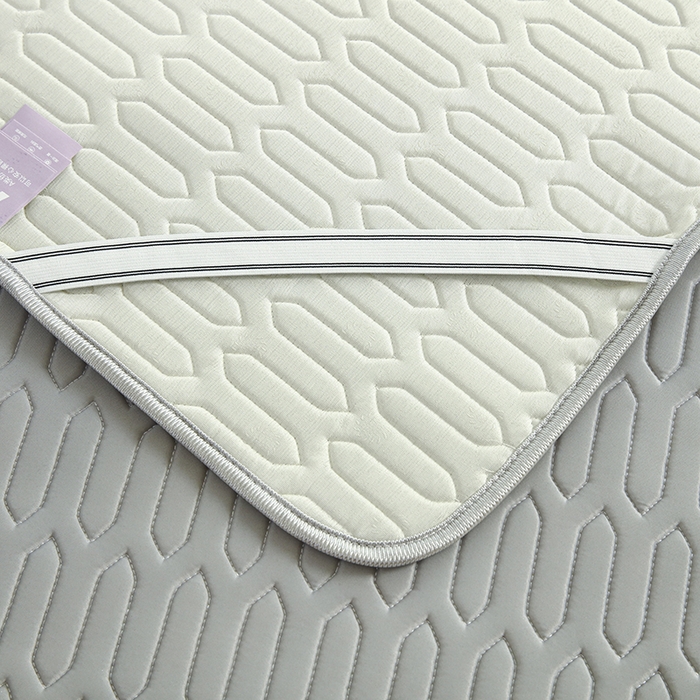 91家纺网 家纺一手货源 找家纺 天之悦家纺 2025新品记忆棉凉席三件套0.4cm家用学生宿舍凉席套件 灰色