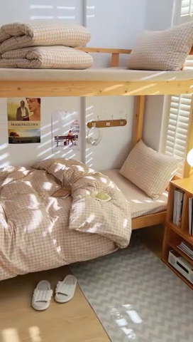 91家纺网 家纺一手货源 找家纺 DoDo 兜兜 2025新款全棉纯棉水洗棉学生三件套【可定做尺寸】    米雅-黄