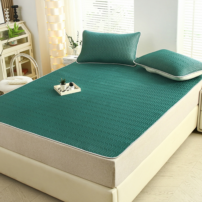 91家纺网 家纺一手货源 找家纺 （总）天之悦家纺 2025记忆棉冰丝凉席三件套0.4家用学生宿舍可机洗水洗凉席套件