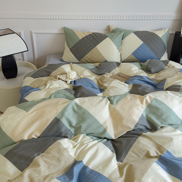 91家纺网 家纺一手货源 找家纺 （总）耀悦家纺 2025新款13070全棉印花四件套