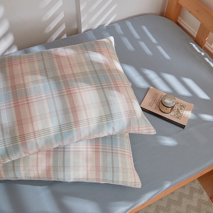 91家纺网 家纺一手货源 找家纺 DoDo 兜兜 2025新款全棉纯棉水洗棉学生三件套【可定做尺寸】    森沐-绿