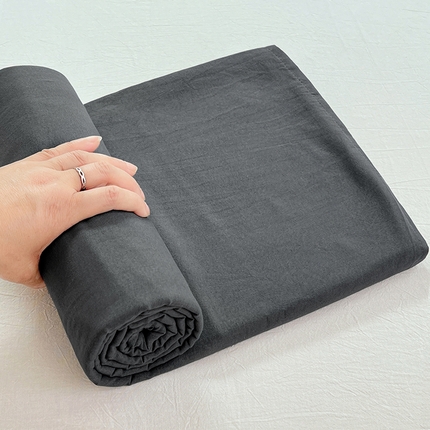 卡迪熊家纺2025新款水洗m床单 绅士灰