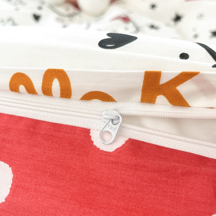 91家纺网 家纺一手货源 找家纺 暮思家居 2025新款三丽鸥授权全棉少女印花系列学生宿舍三件套四件套 糖果KT