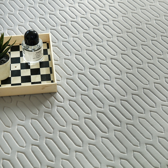 91家纺网 家纺一手货源 找家纺 天之悦家纺 2025新品记忆棉凉席三件套0.4cm家用学生宿舍凉席套件 灰色