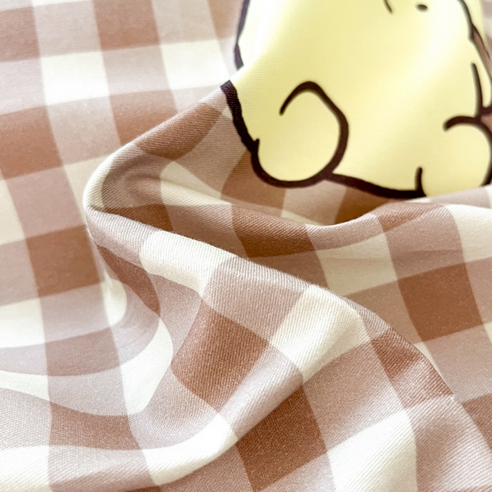 91家纺网 家纺一手货源 找家纺 暮思家居 2025新款三丽鸥授权全棉少女印花系列学生宿舍三件套四件套 可可布丁狗