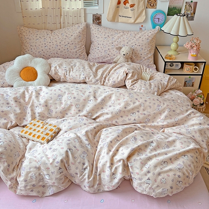 91家纺网 家纺一手货源 找家纺 （总）耀悦家纺 2025新款13070全棉印花四件套