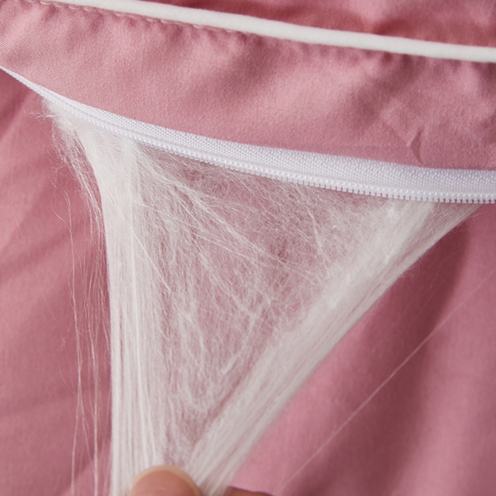 91家纺网 家纺一手货源 找家纺 喜糯糯 2025年新款春秋蛋白棉加厚款被子被芯四季被子被芯直播供货 豆沙