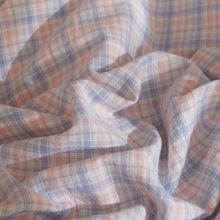 91家纺网 家纺一手货源 找家纺 DoDo 兜兜 2025新款全棉纯棉水洗棉学生三件套【可定做尺寸】    米雅-桔蓝