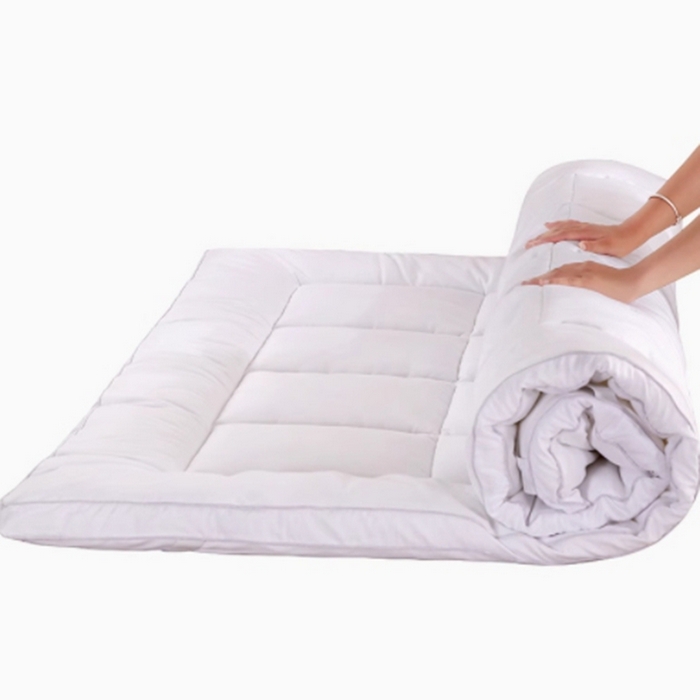 91家纺网 家纺一手货源 找家纺 （总）澜昕 酒店民宿全棉磨毛舒适垫家用可折叠加厚床垫