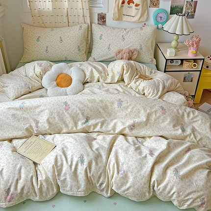 91家纺网 家纺一手货源 找家纺 （总）耀悦家纺 2025新款13070全棉印花四件套