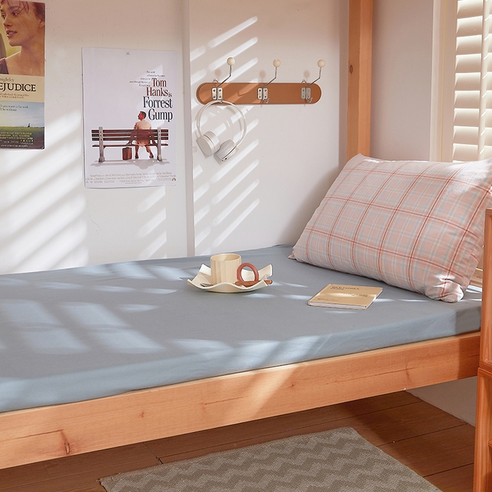 91家纺网 家纺一手货源 找家纺 DoDo 兜兜 2025新款全棉纯棉水洗棉学生三件套【可定做尺寸】    春野