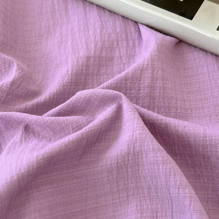 91家纺网 家纺一手货源 找家纺 卡迪熊家纺2025新款木m双层纱床单 香芋紫