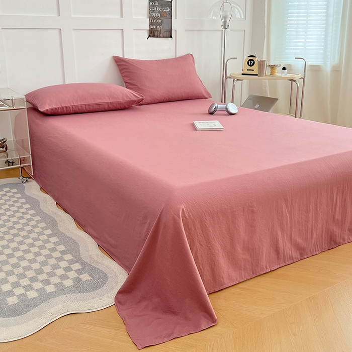 91家纺网 家纺一手货源 找家纺 （总）彩韵家纺 2025新款柔软云感水洗m床单系列