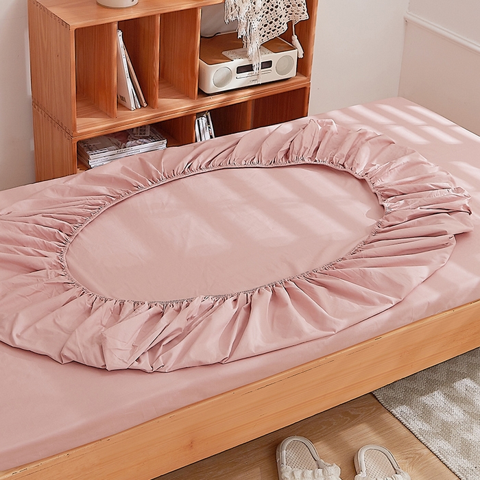 91家纺网 家纺一手货源 找家纺 DoDo 兜兜 2025新款全棉纯棉水洗棉学生三件套【可定做尺寸】    米拉-粉