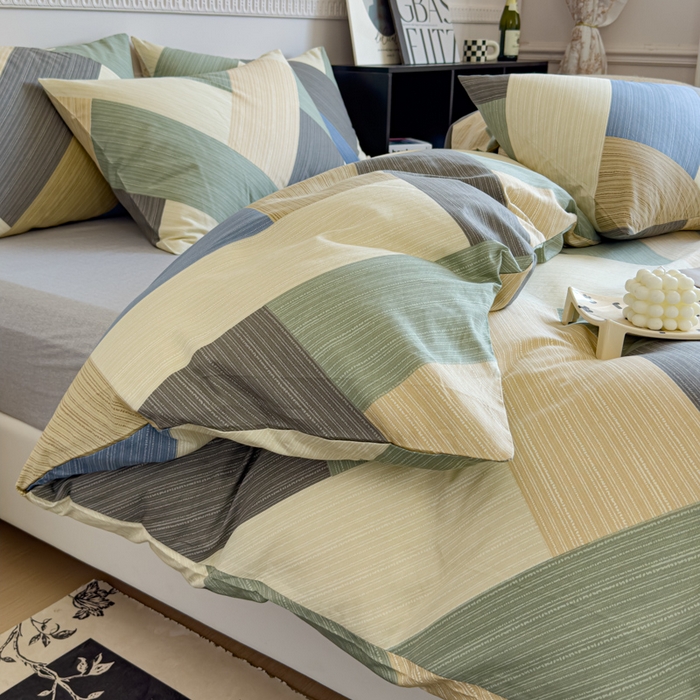 91家纺网 家纺一手货源 找家纺 （总）耀悦家纺 2025新款13070全棉印花四件套