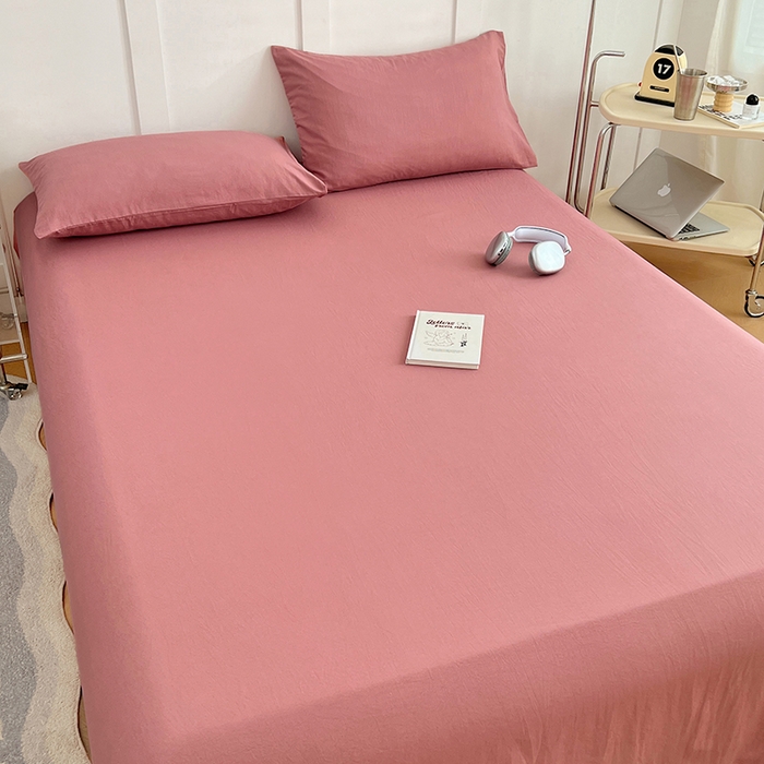 91家纺网 家纺一手货源 找家纺 （总）彩韵家纺 2025新款柔软云感水洗m床单系列