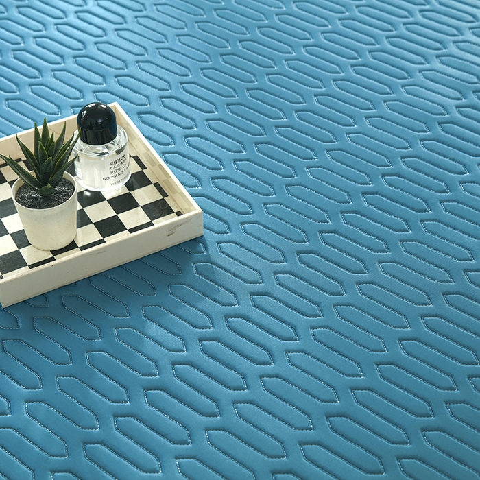 91家纺网 家纺一手货源 找家纺 天之悦家纺 2025新品记忆棉凉席三件套0.4cm家用学生宿舍凉席套件 蓝色