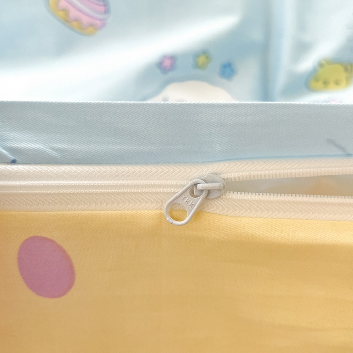 91家纺网 家纺一手货源 找家纺 暮思家居 2025新款三丽鸥授权全棉少女印花系列学生宿舍三件套四件套 云朵大耳狗