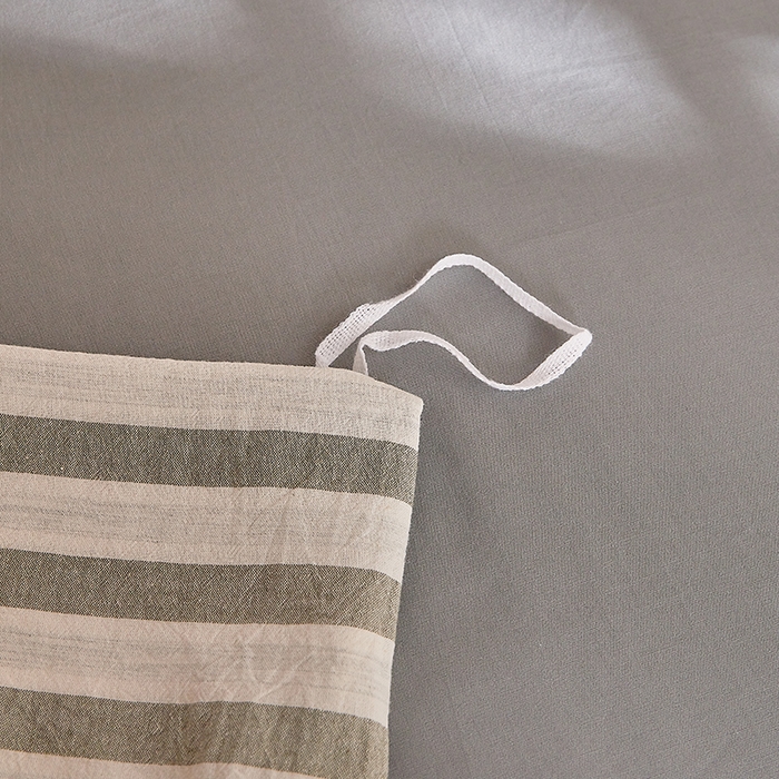 91家纺网 家纺一手货源 找家纺 DoDo 兜兜 2025新款全棉纯棉水洗棉学生三件套【可定做尺寸】    北辰-灰